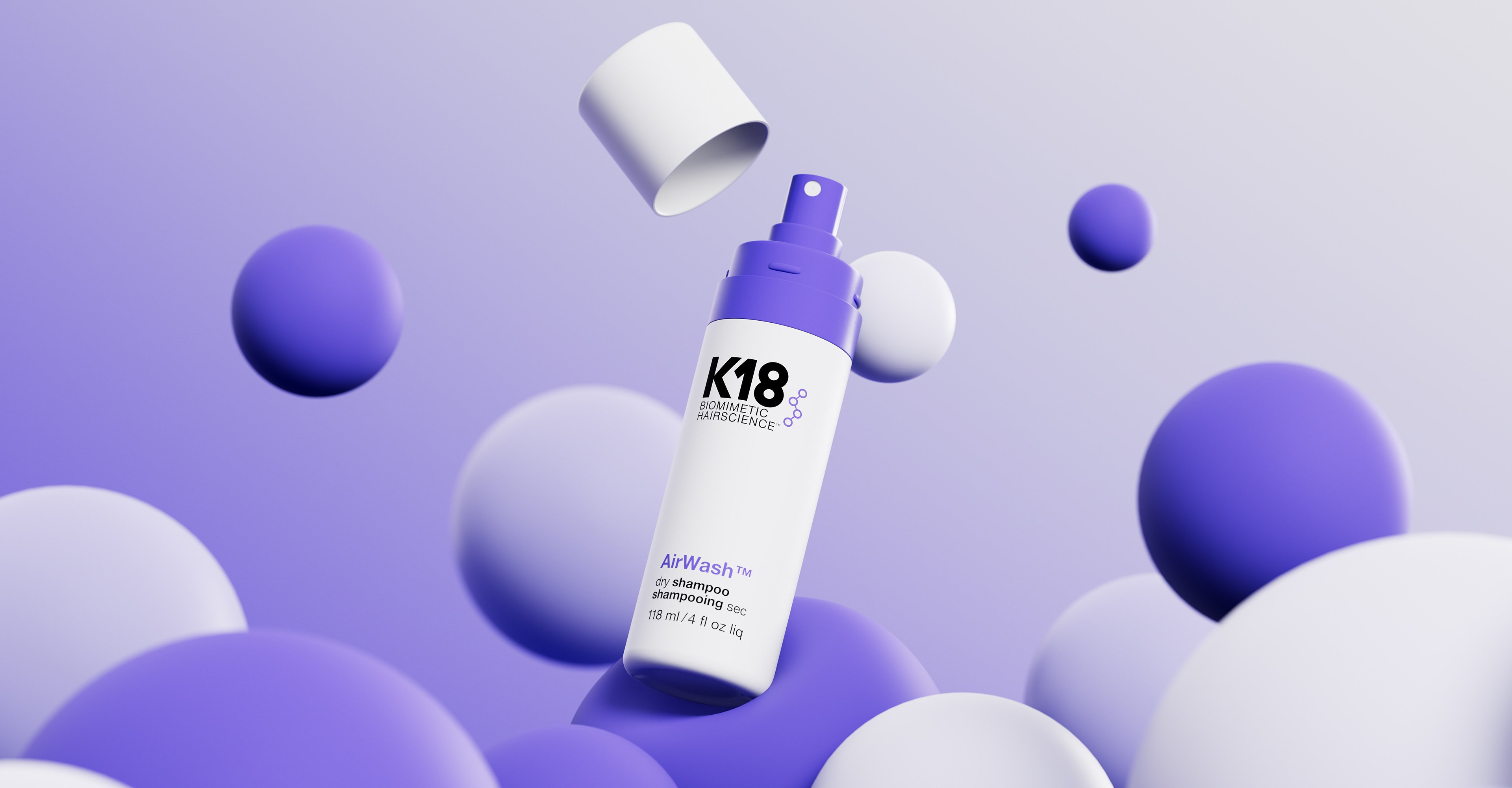 Meet AirWash™: The Reinvention of Dry Shampoo | K18 Hair PRO