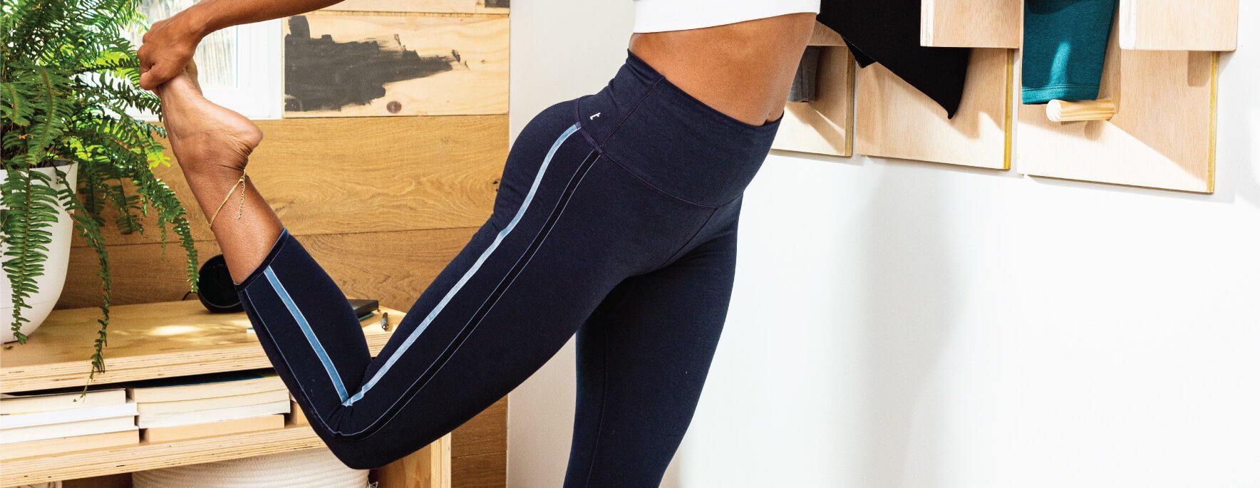 Women's bamboo leggings by tasc Performance