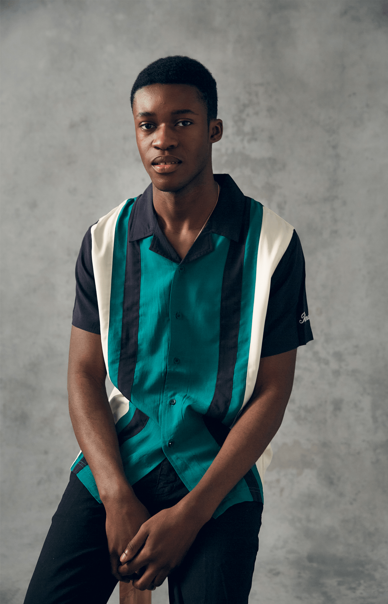 Green / Cream Castor Shirt