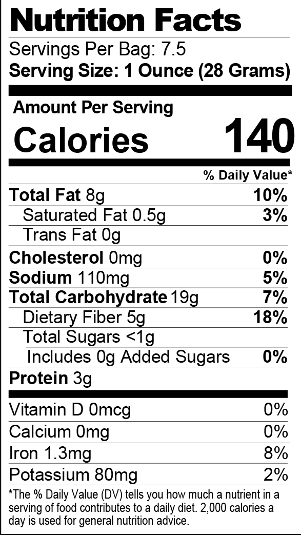 Sea Salt Seasoned Popcorn Safe + Fair PlantBased, Clean Label