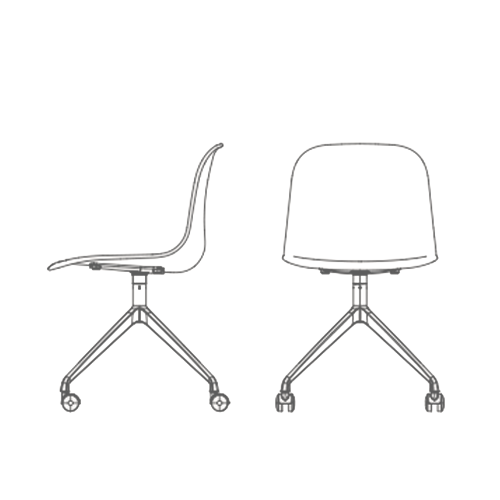 Four Spoke Castors (HO-4)
