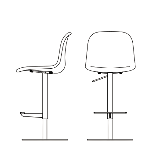 Swivel Adjustable Stool (ST-ADJ)