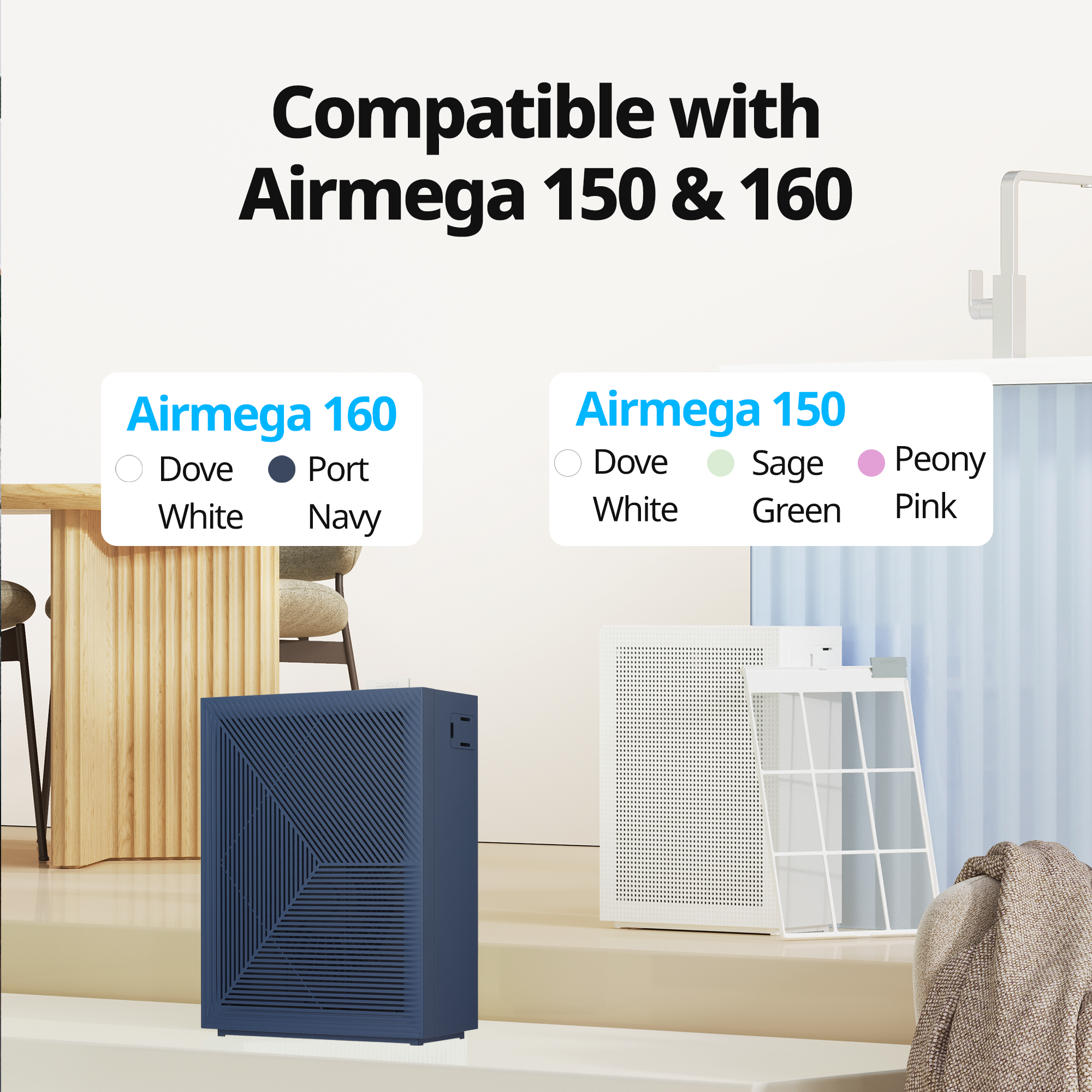 Filter Compatible with Airmega 150 & 160