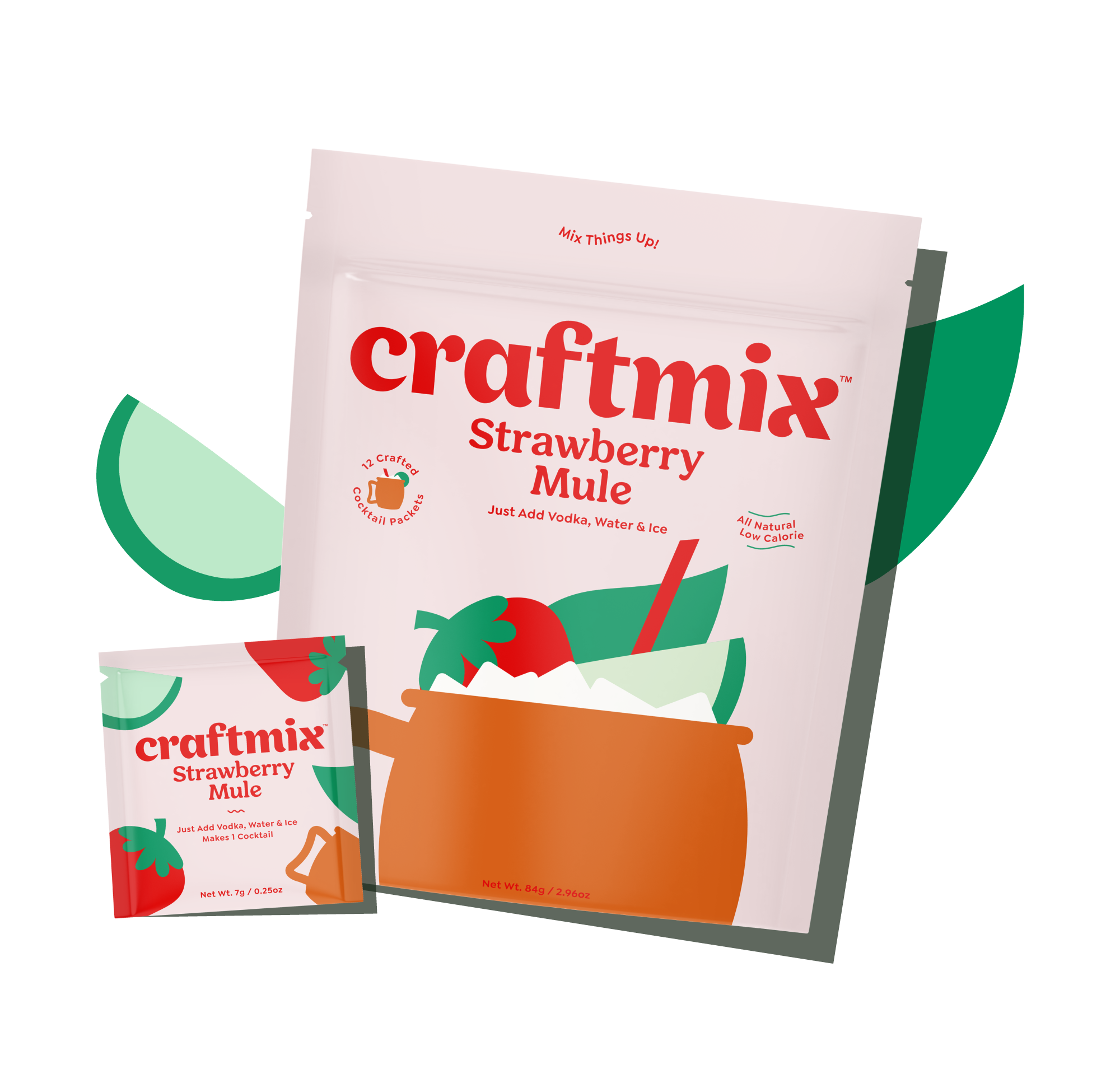 Craftmix Classic Margarita, Makes 12 Drinks, Skinny Margarita Cocktail Mixers - Mocktail Drink Mixers - Made with Real Fruit - Vegan Low-Carb