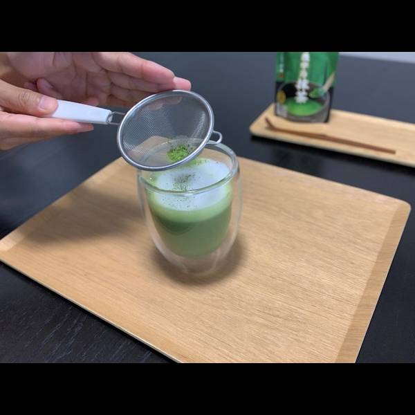 Whisking the Matcha