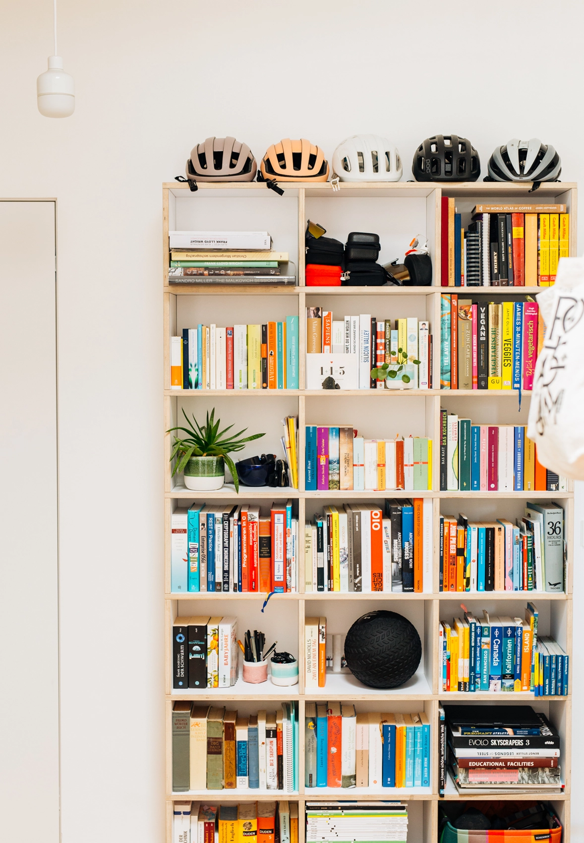 Cycling Helmets and Books