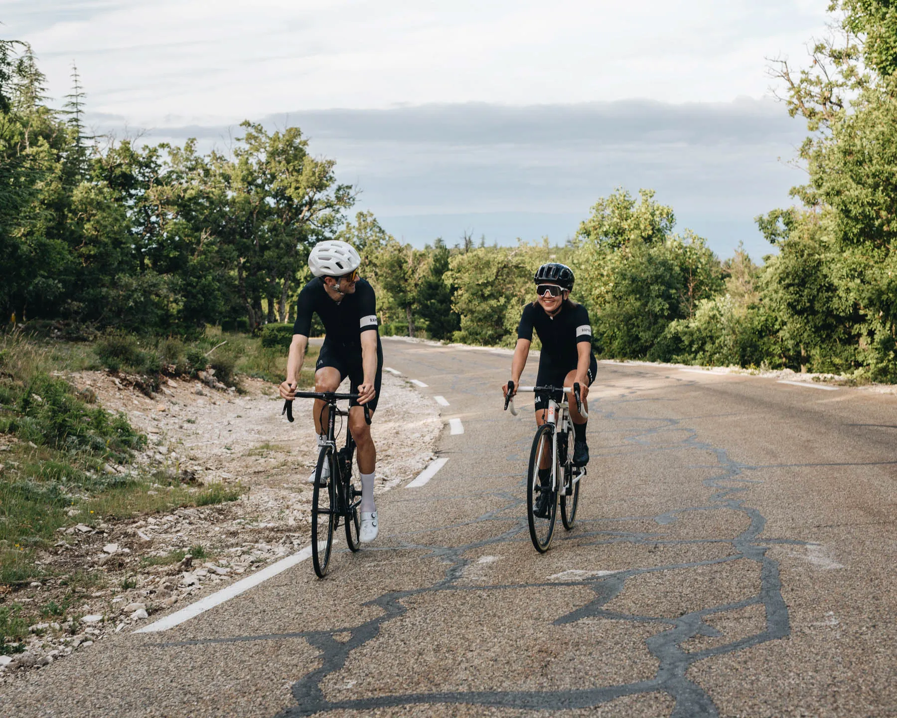 Mont Ventoux Climb with Steel Road Bikes