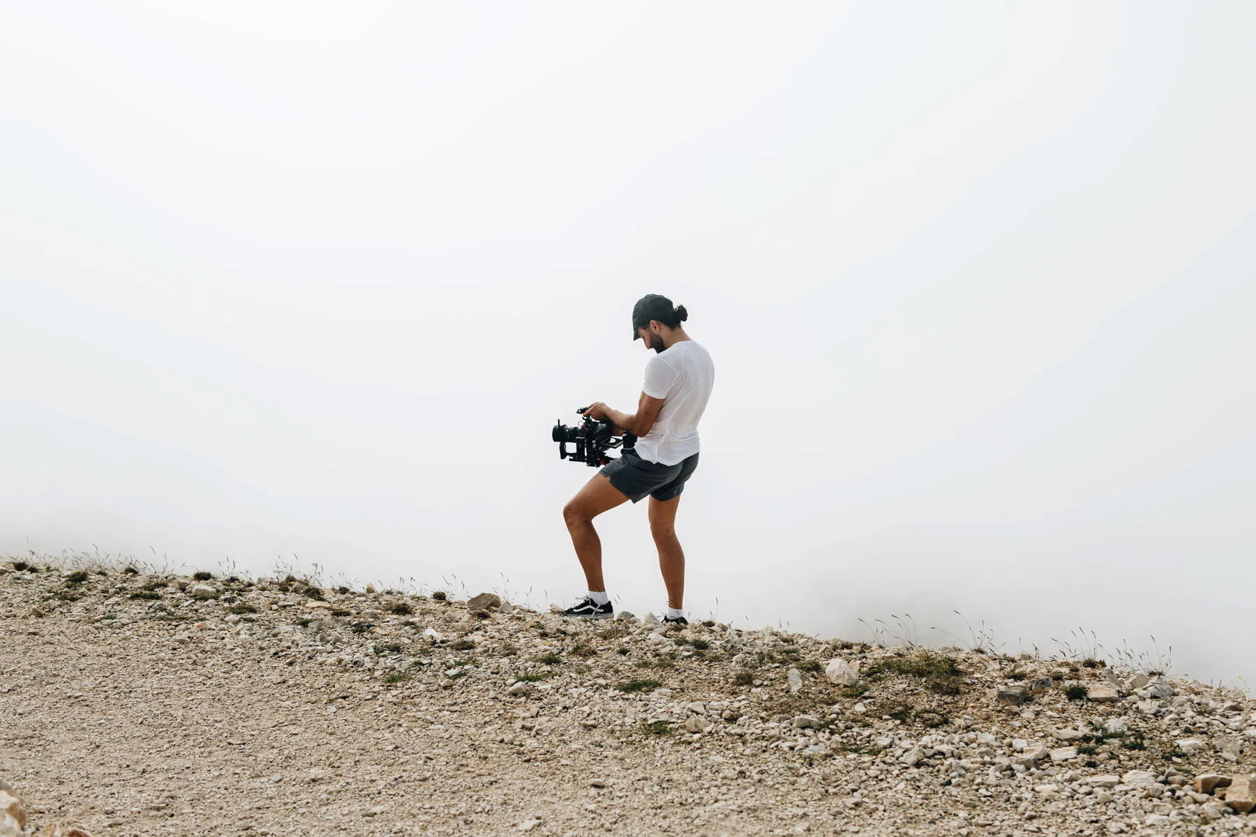 Video Shooting of Cycling Mont Ventoux