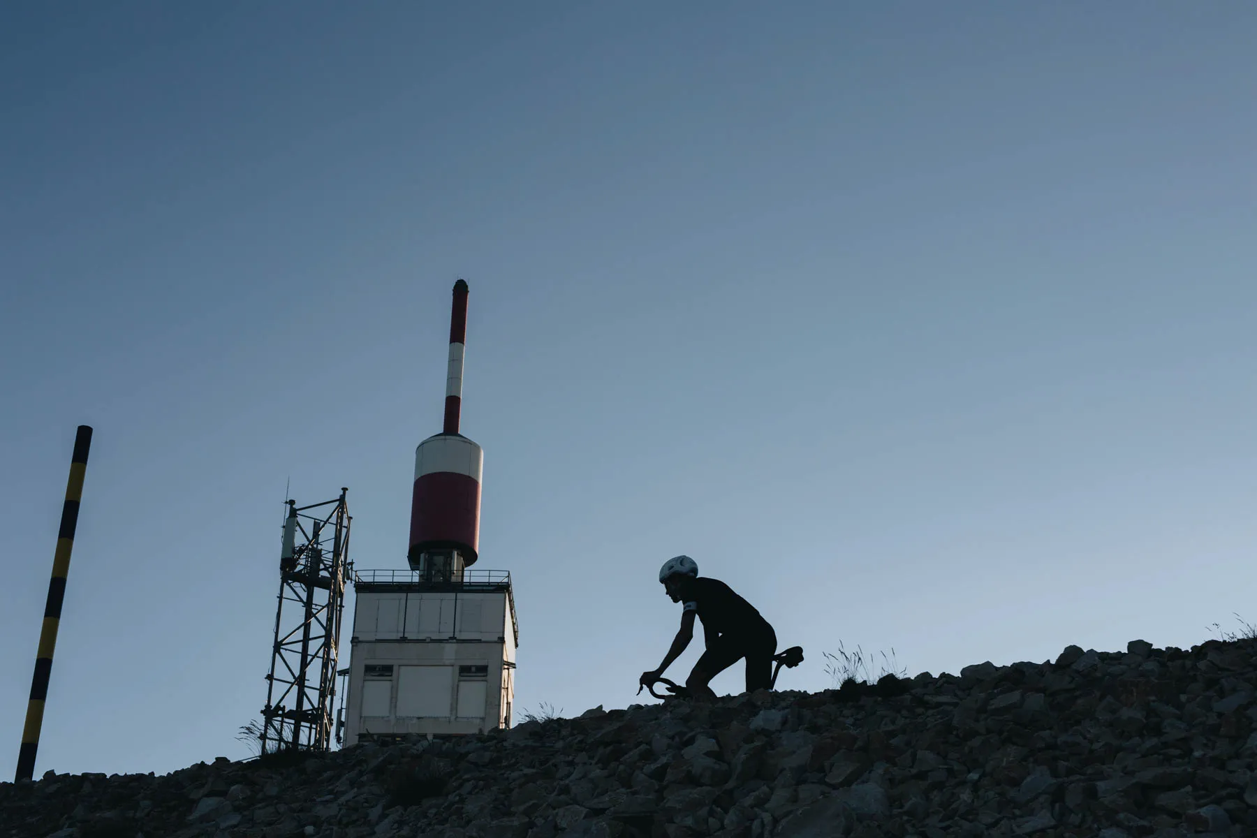 Climbing to Mont Ventoux