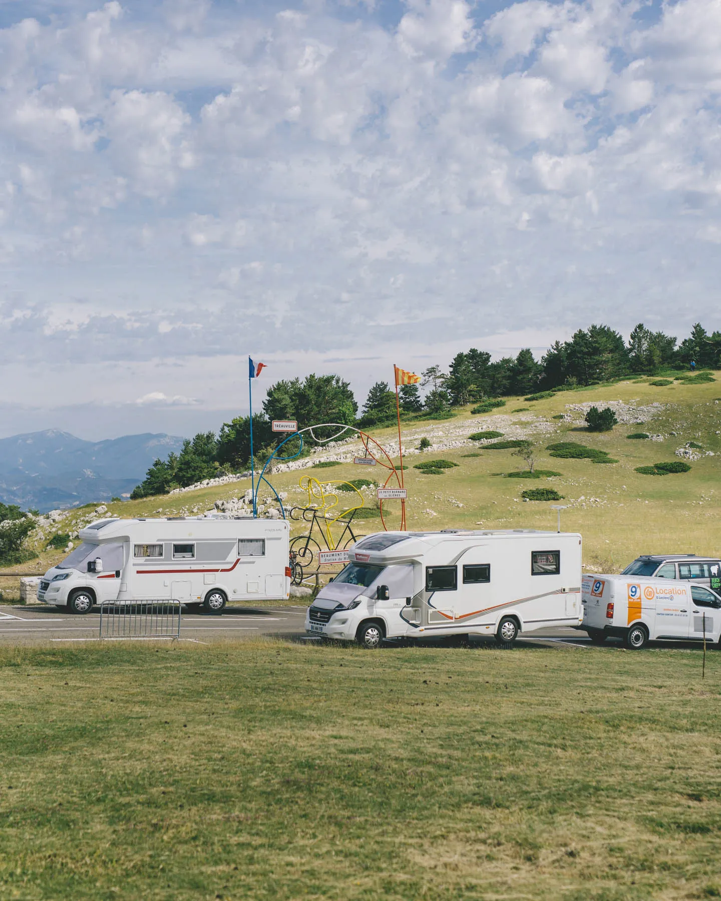 Mont Ventoux Climb Camping