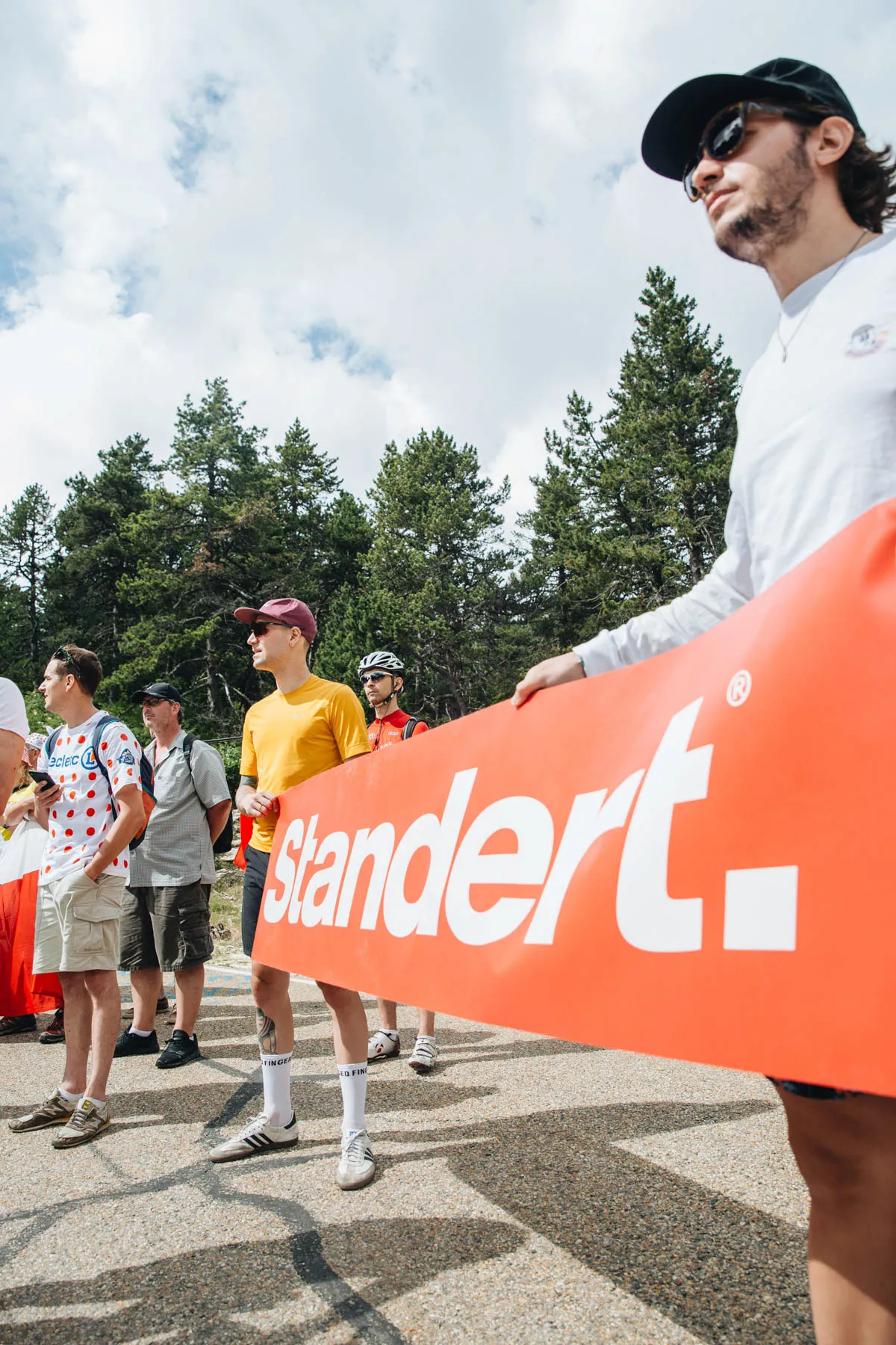 Standert at Mont Ventoux Climb