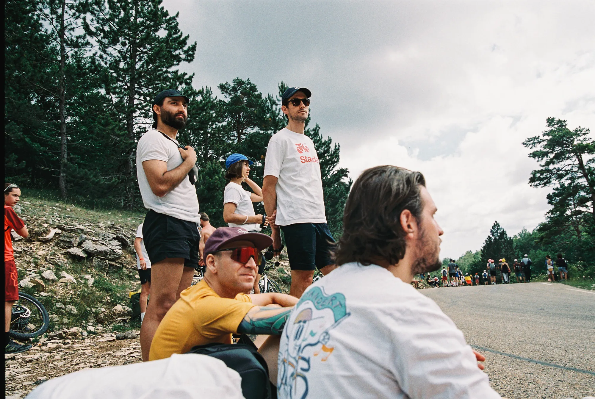 Standert at Tour de France - Mont Ventoux