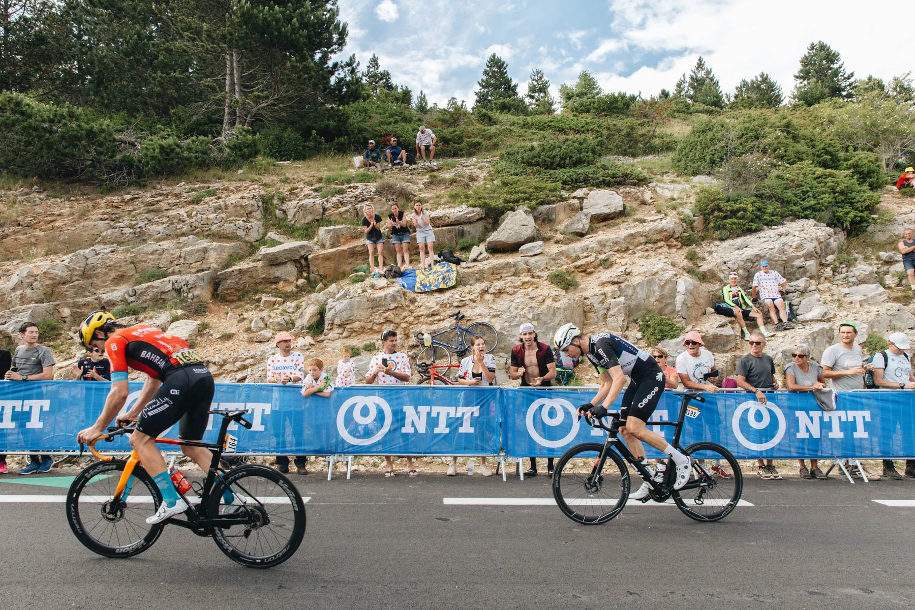 Tour de France Fans at Mont Ventoux