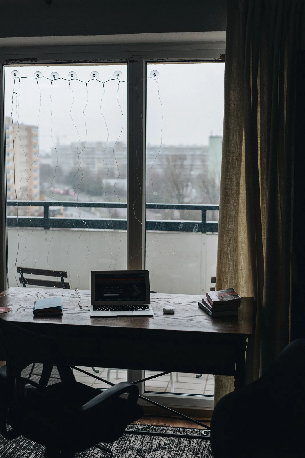 The inside of a plattenbau in Berlin