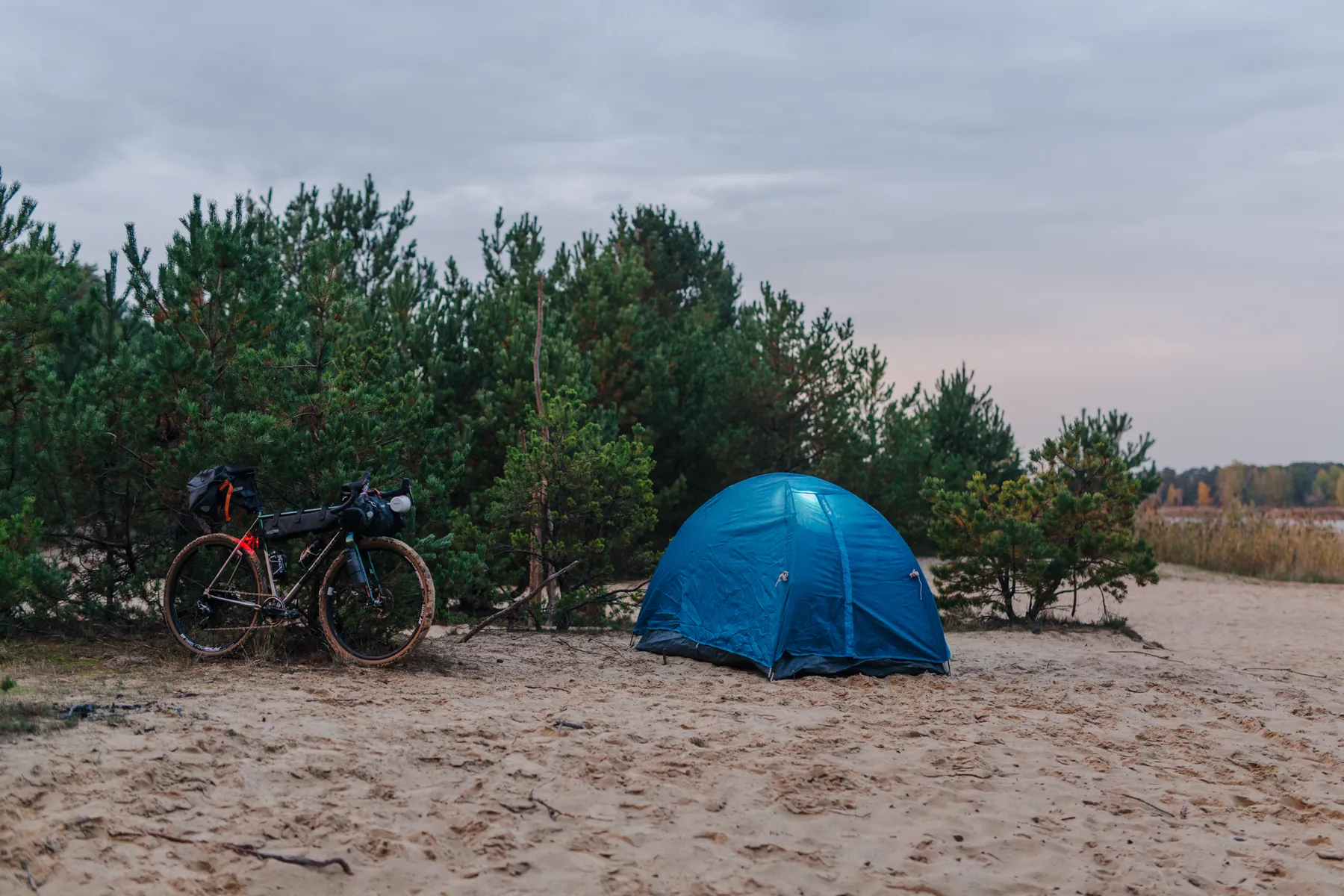 Erdgeschoss Steel Gravel and Bikepacking