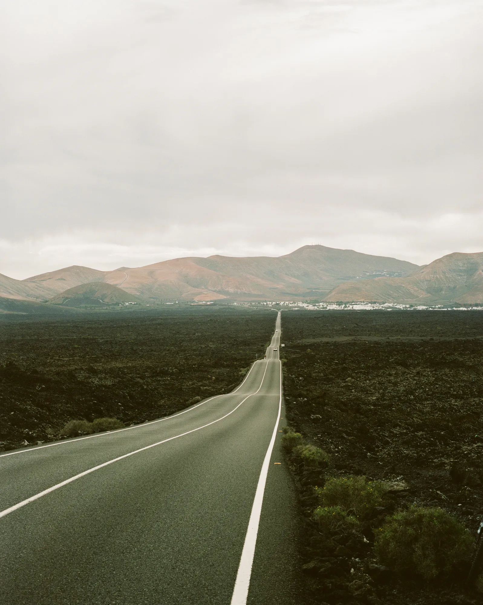 Cycling Roads in Lanzarote Spain