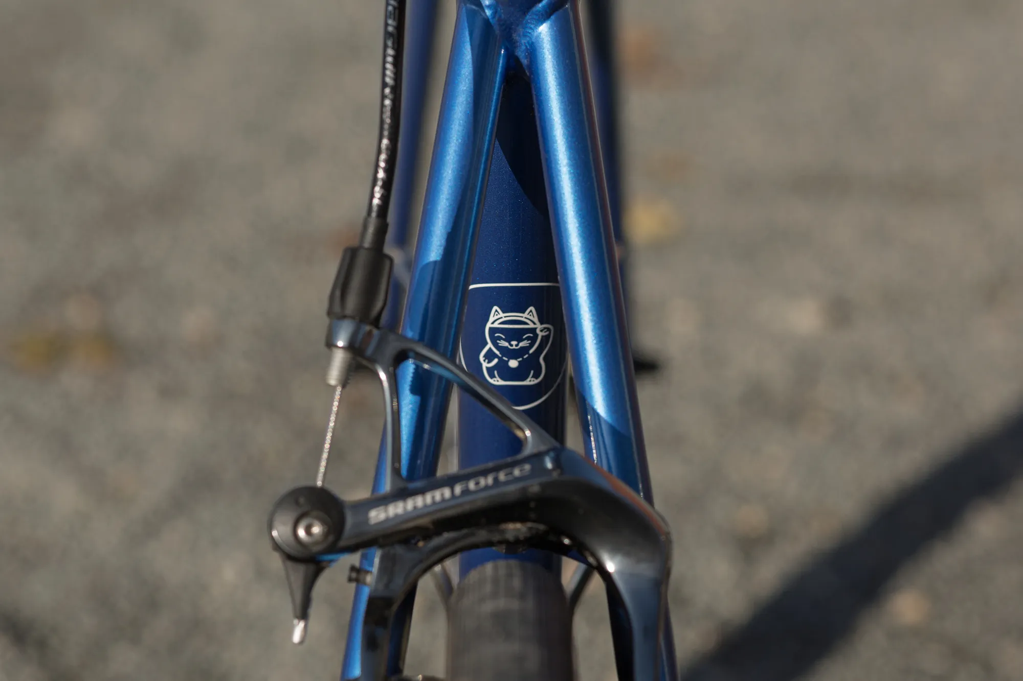 Triebwerk Mach 3 Standert Bicycles Blue Lucky Cat