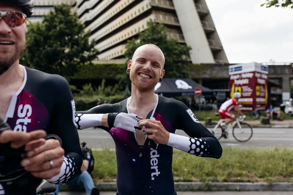 Team Standert and Crit Racing in Hamburg