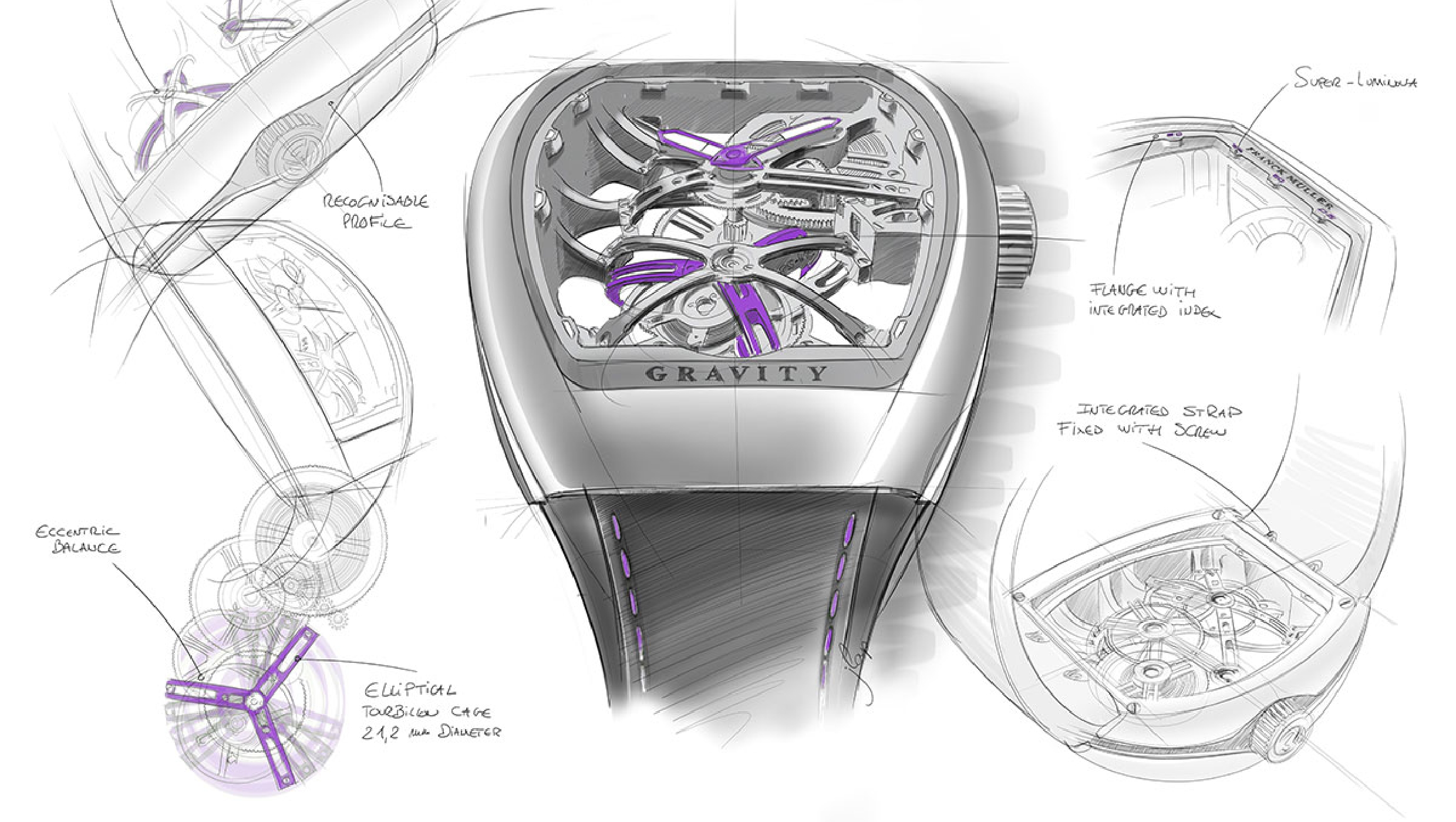 Born as a necessity to counteract the effects of gravity on the regulator, these new tourbillons from Franck Muller push the envelope to new heights.