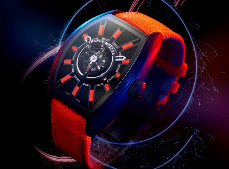 Franck Muller Puts The Tourbillon On The Pedestal With Bold, Futuristic Swag.