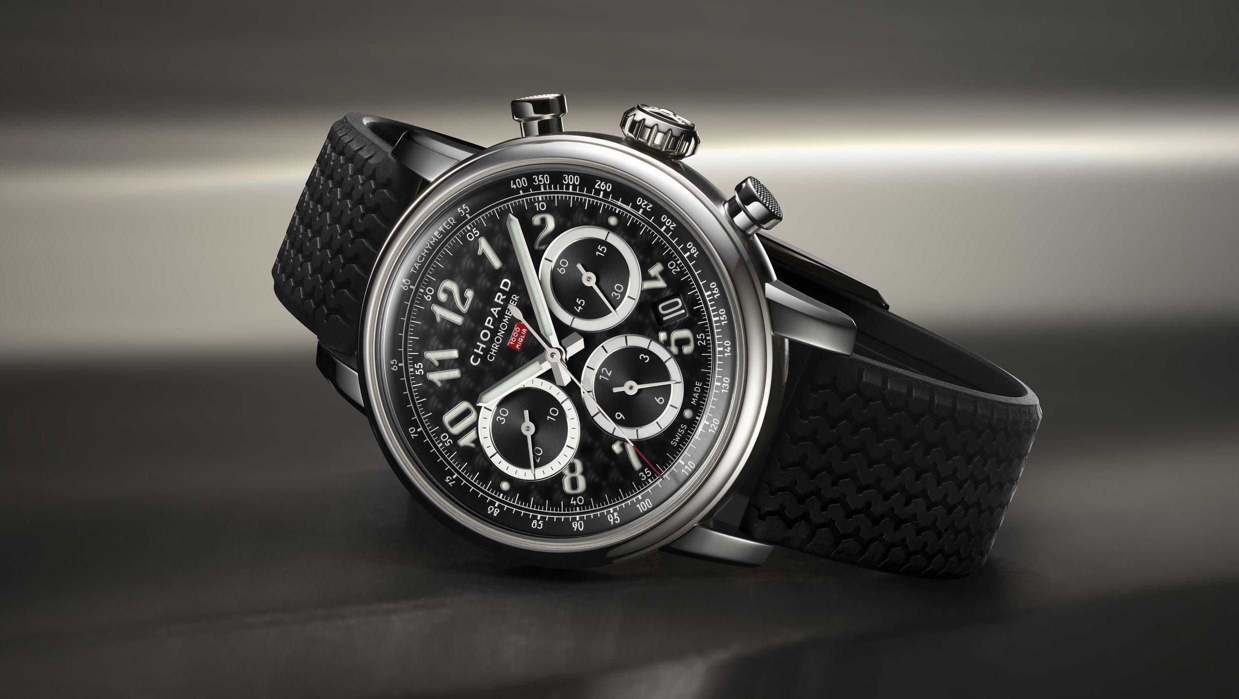 Mille Miglia Classic Chronograph In Lucent Steel™