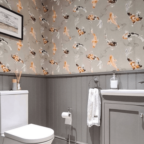 Using Wallpaper with Panelling
