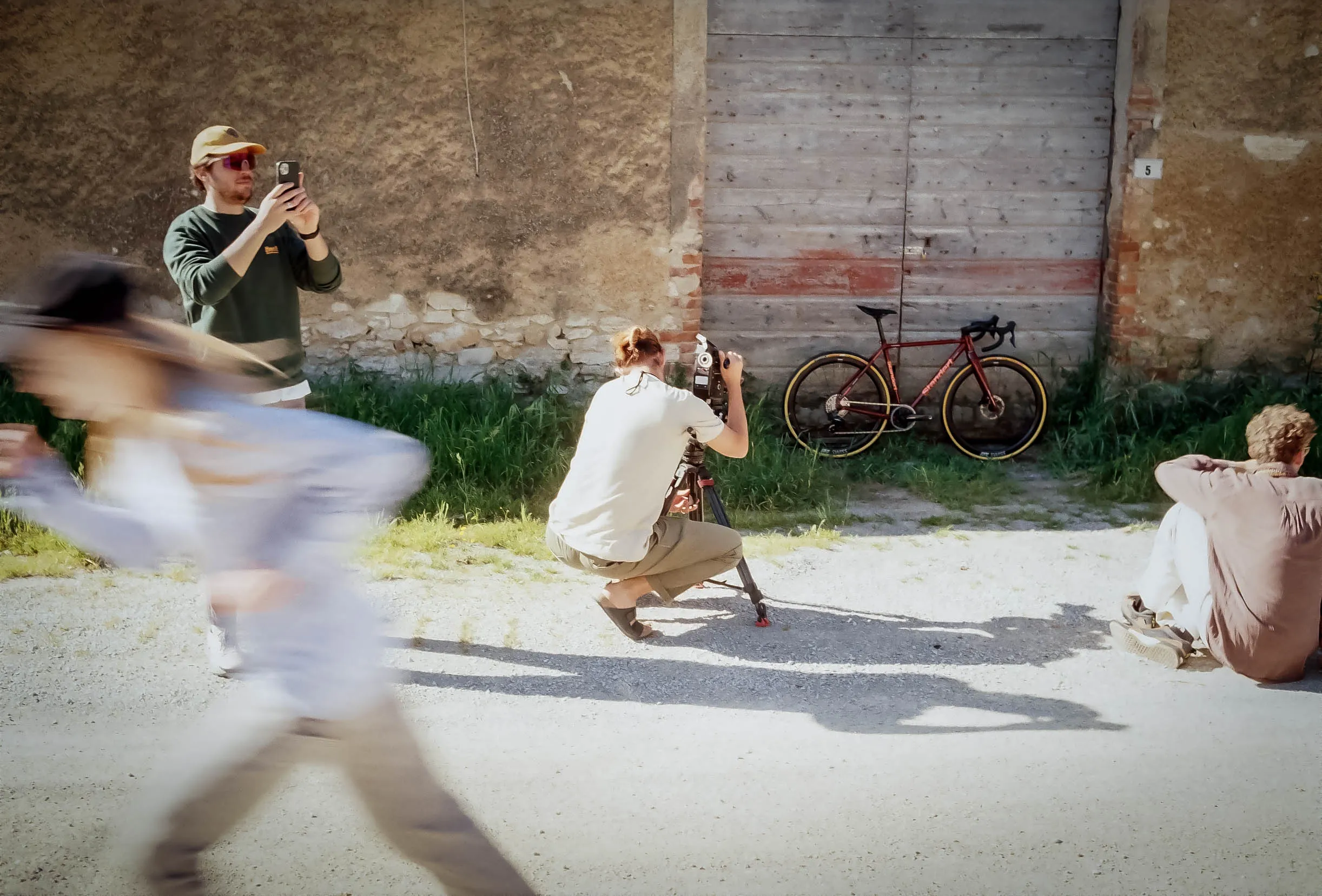 Kettensäge Gravel Race Bike in Tuscany