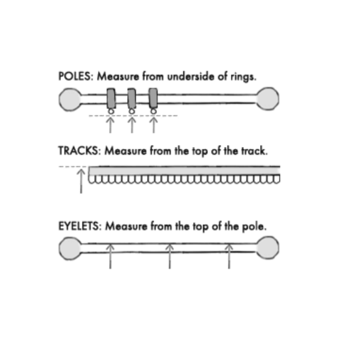 How to Measure Curtain Drop