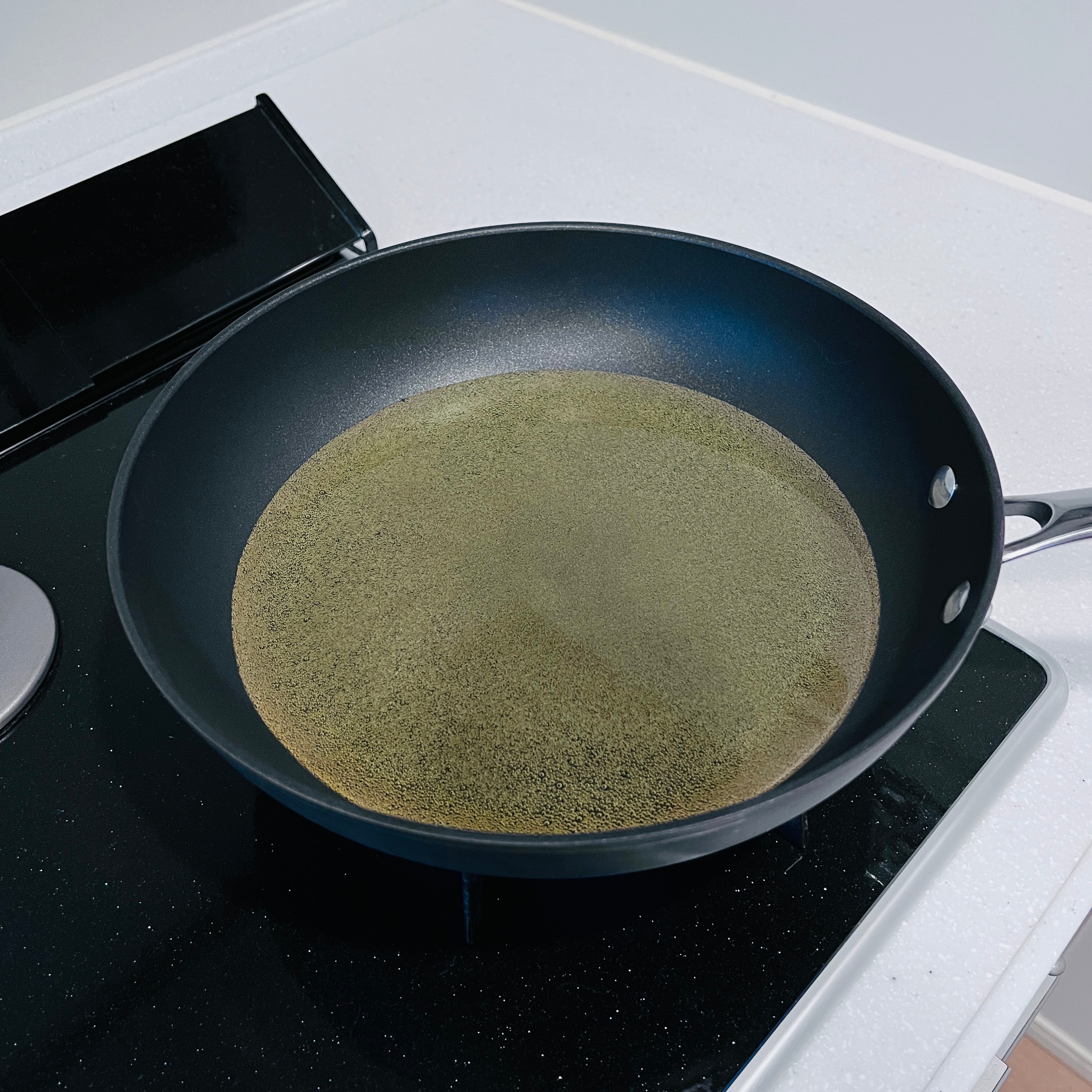 2 Ingredient Cast Iron Skillet Cleaner - Savory Lotus