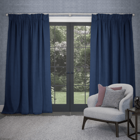 Blue Curtains