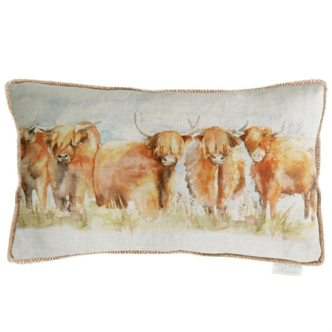 Highland Cattle Cushion