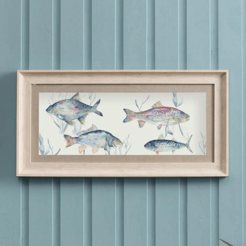 Ives Water Fish Framed Print