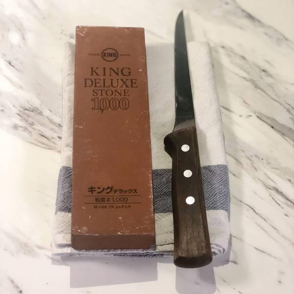 knife and knife sharpener