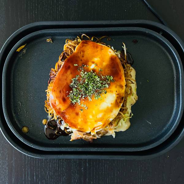 finished okonomiyaki