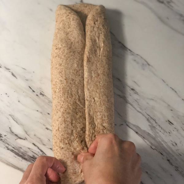 shaping the dough