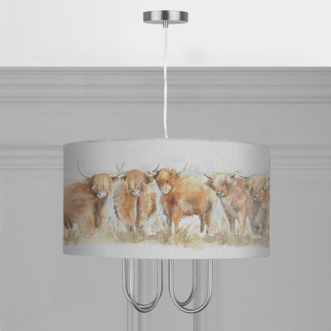 How to Fit a Lampshade to a Ceiling Light