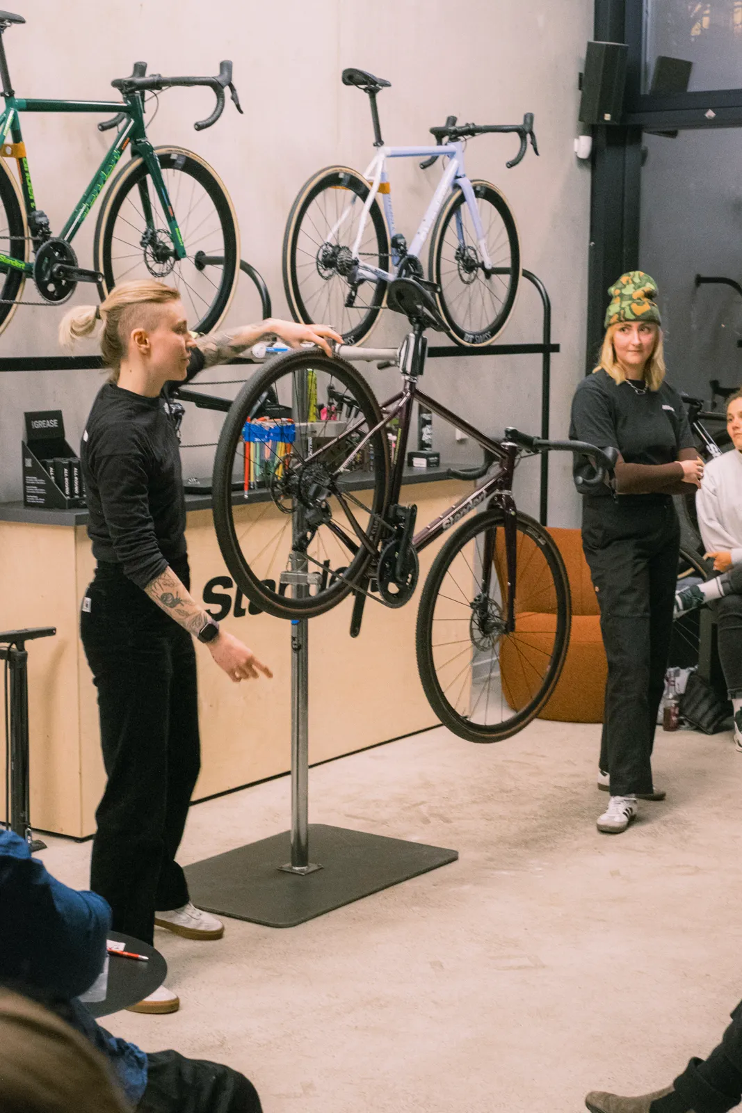 Bike Mechanics Workshop at Standert