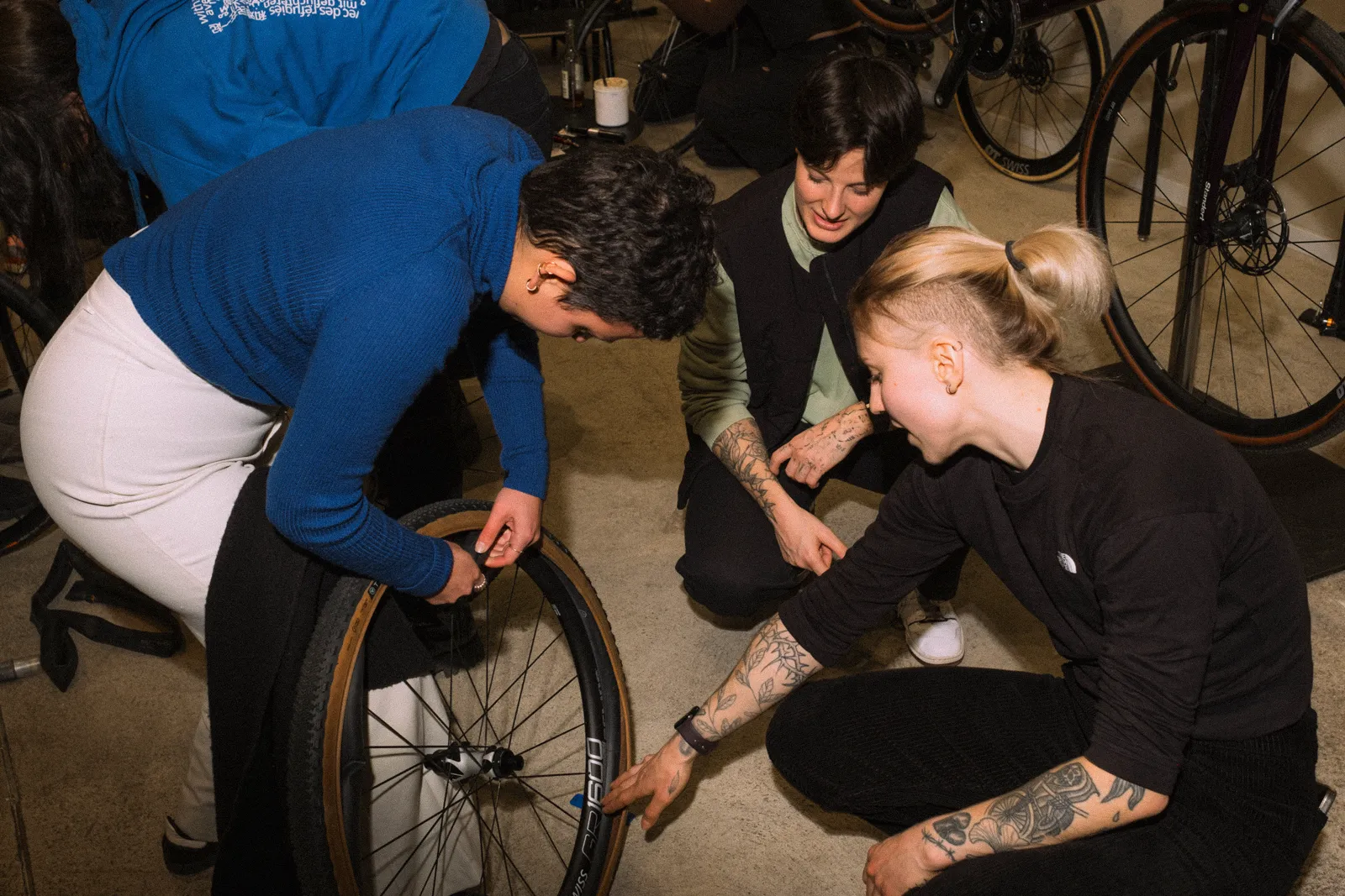 Bike Mechanics Workshop at Standert Bicycles Showroom