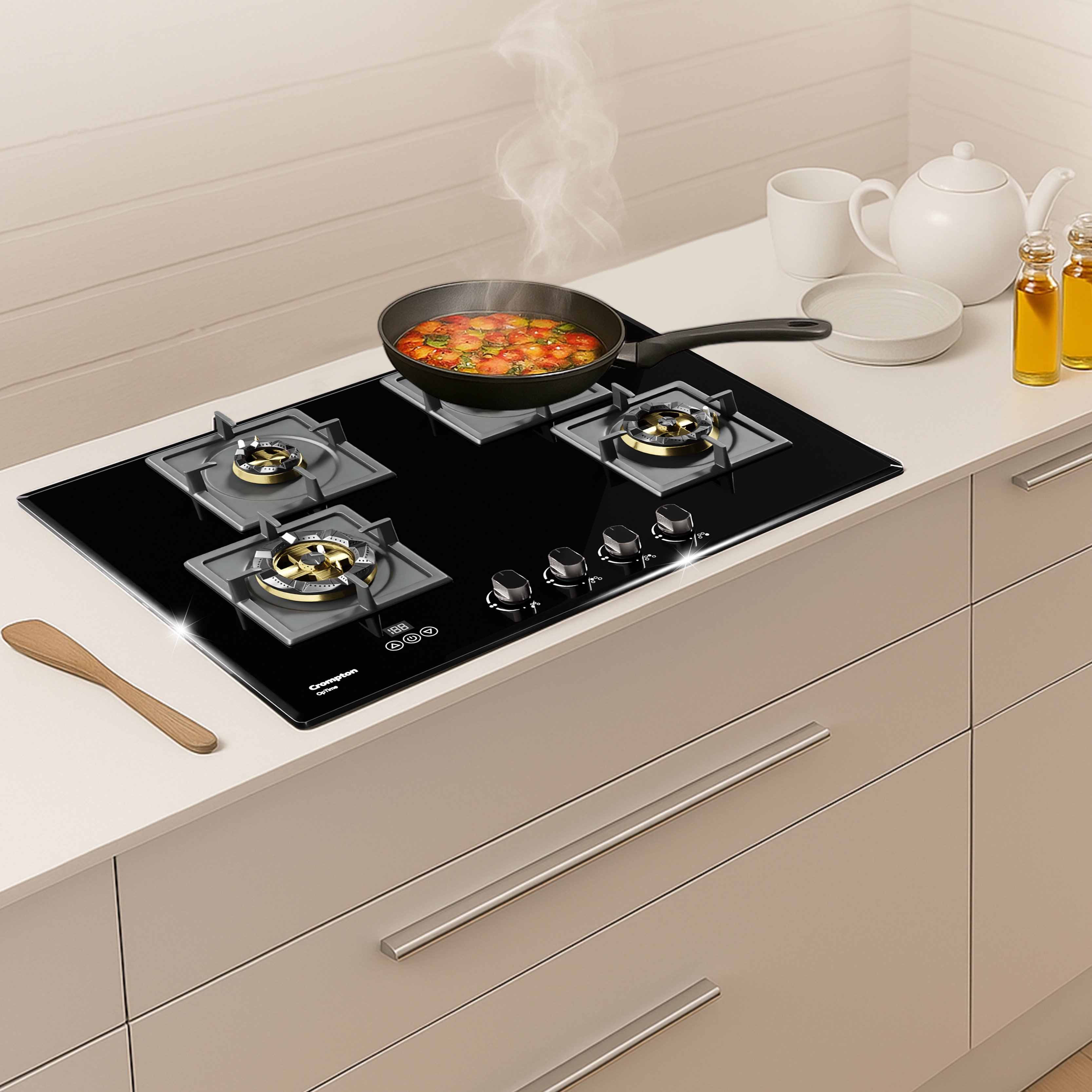 5 Reasons the Crompton OpTime Gas Hob is the Ideal Choice for Large Indian Kitchens