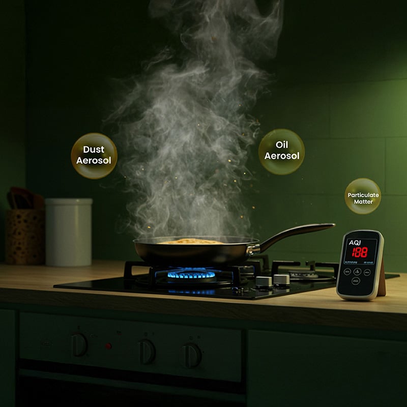 The Invisible Pollutants in the Indian Kitchen The Invisible Pollutants in the Indian Kitchen