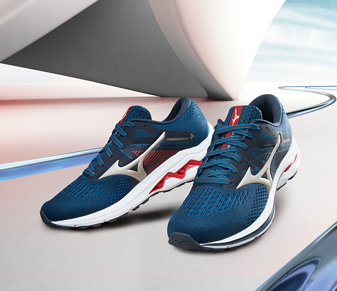 Mizuno Wave Inspire 17 Men's Running Shoe in Blue - Intersport Australia