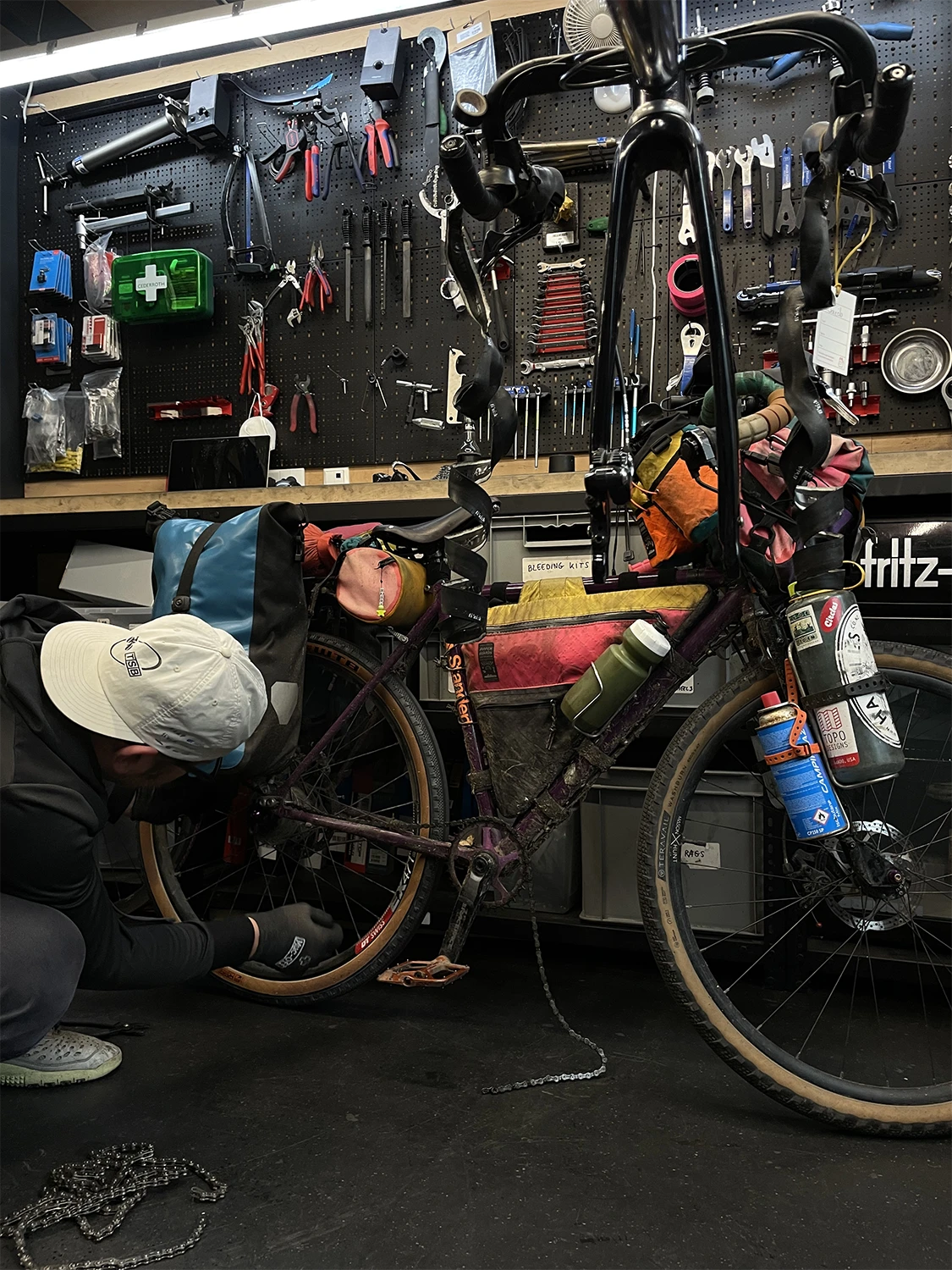 Standert Bikes Journal Robbie Danger Bike Packing