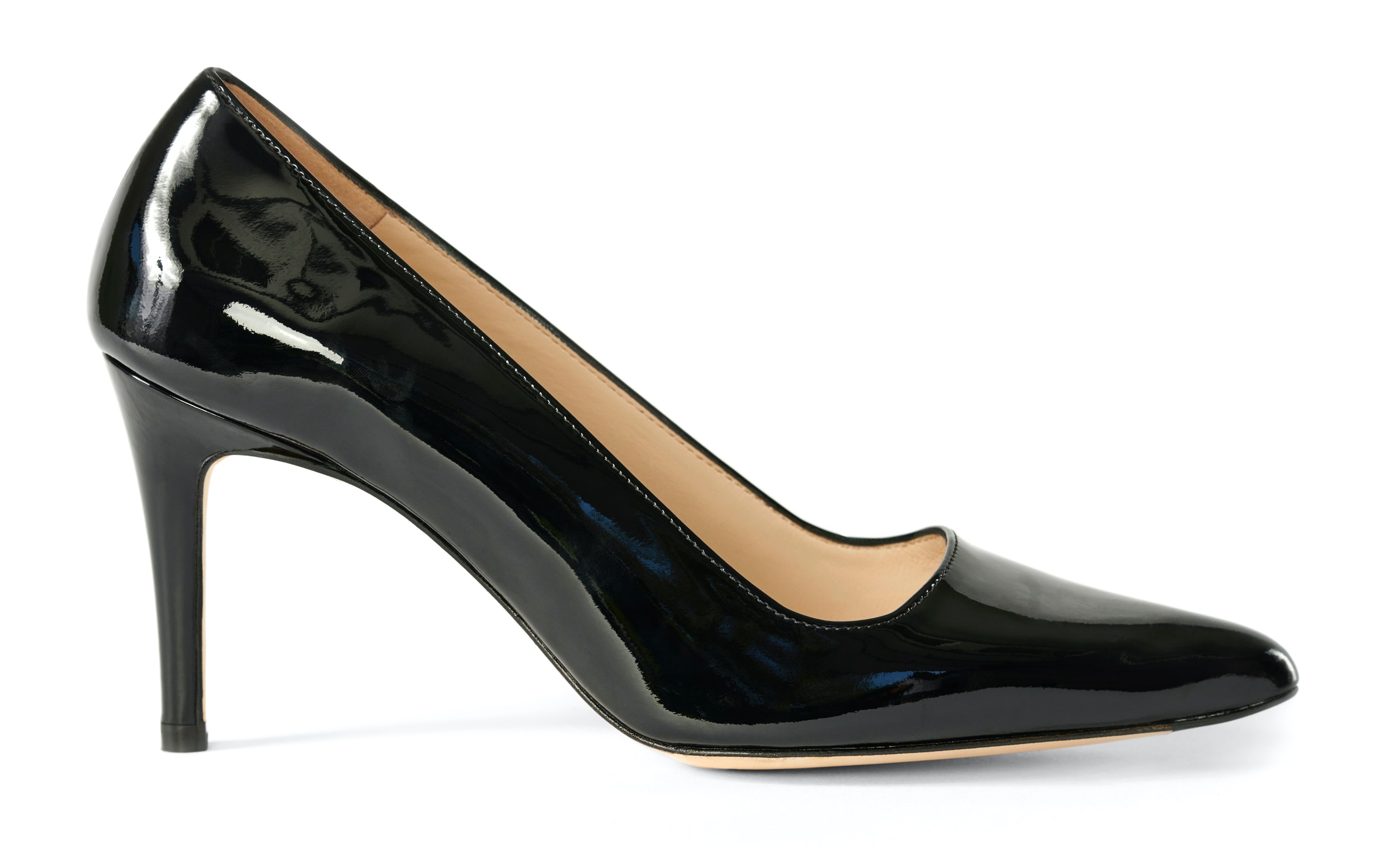 Womens Christian Louboutin black Hot Chick Patent Leather Pumps 100 |  Harrods # {CountryCode}