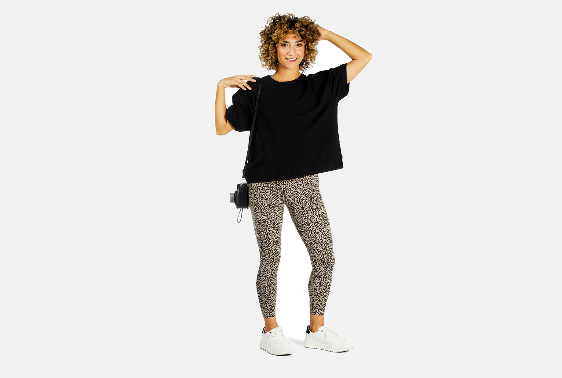 women's varsity lightweight french terry short sleeve sweatshirt