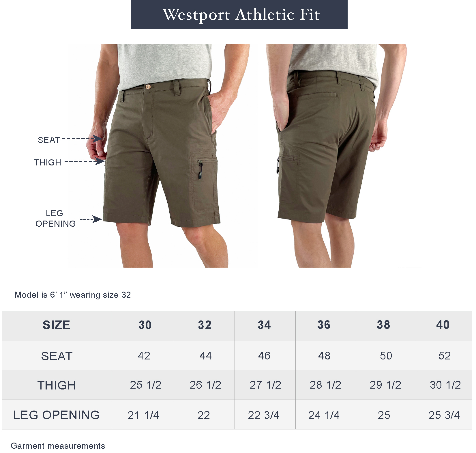 Airotec® Athletic Fit Cargo Short – Tailor Vintage