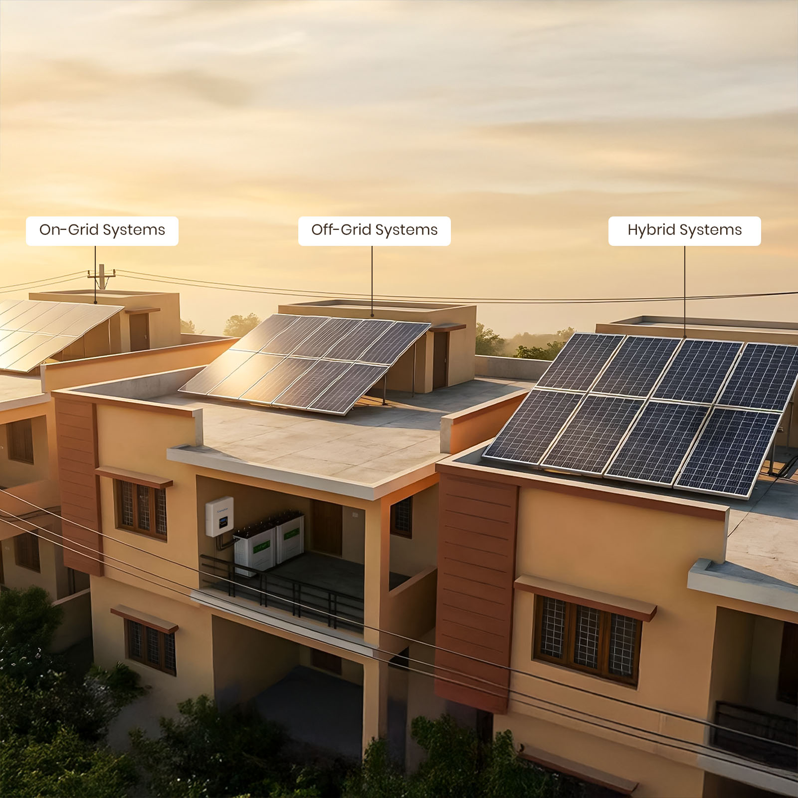 Different Solar Rooftop System Types You Should Know