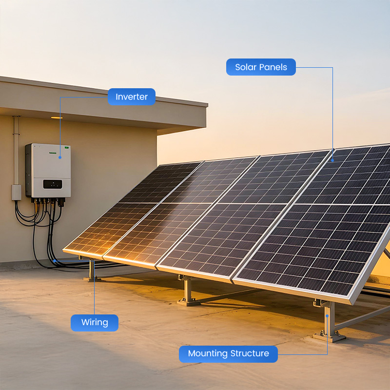 Installation & Services of Rooftop Solar Solutions