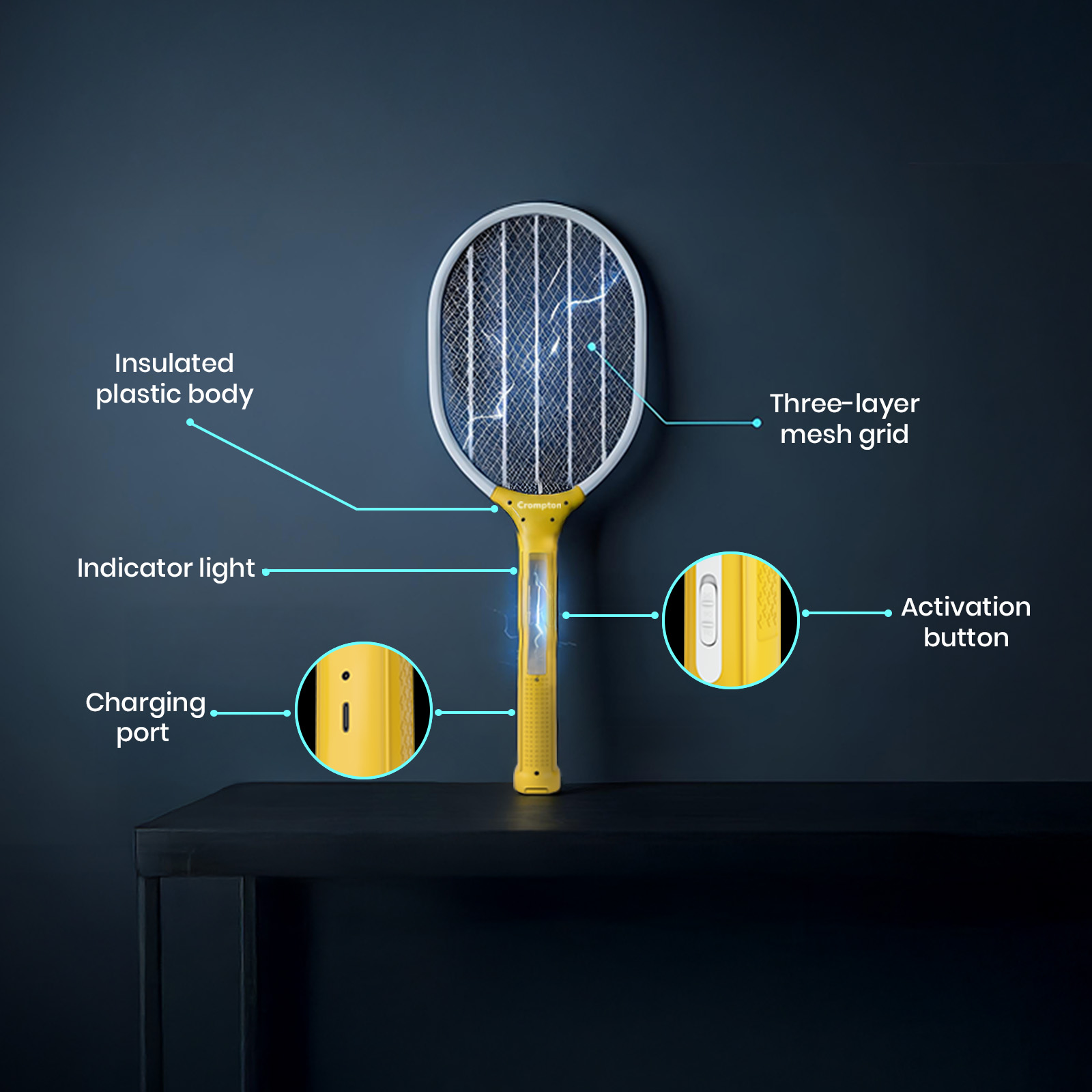 How Does Mosquito Racket Work? A Simple Guide by Crompton