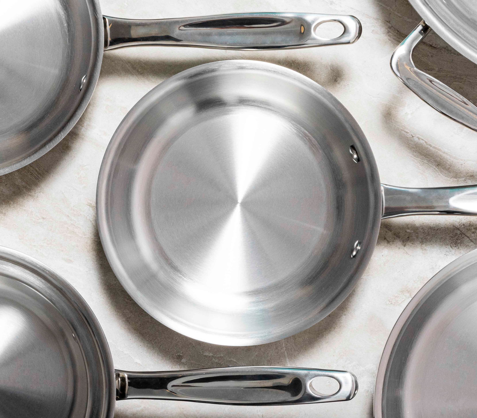 Stainless Steel 10 Inch Fry Pan | 360 Cookware