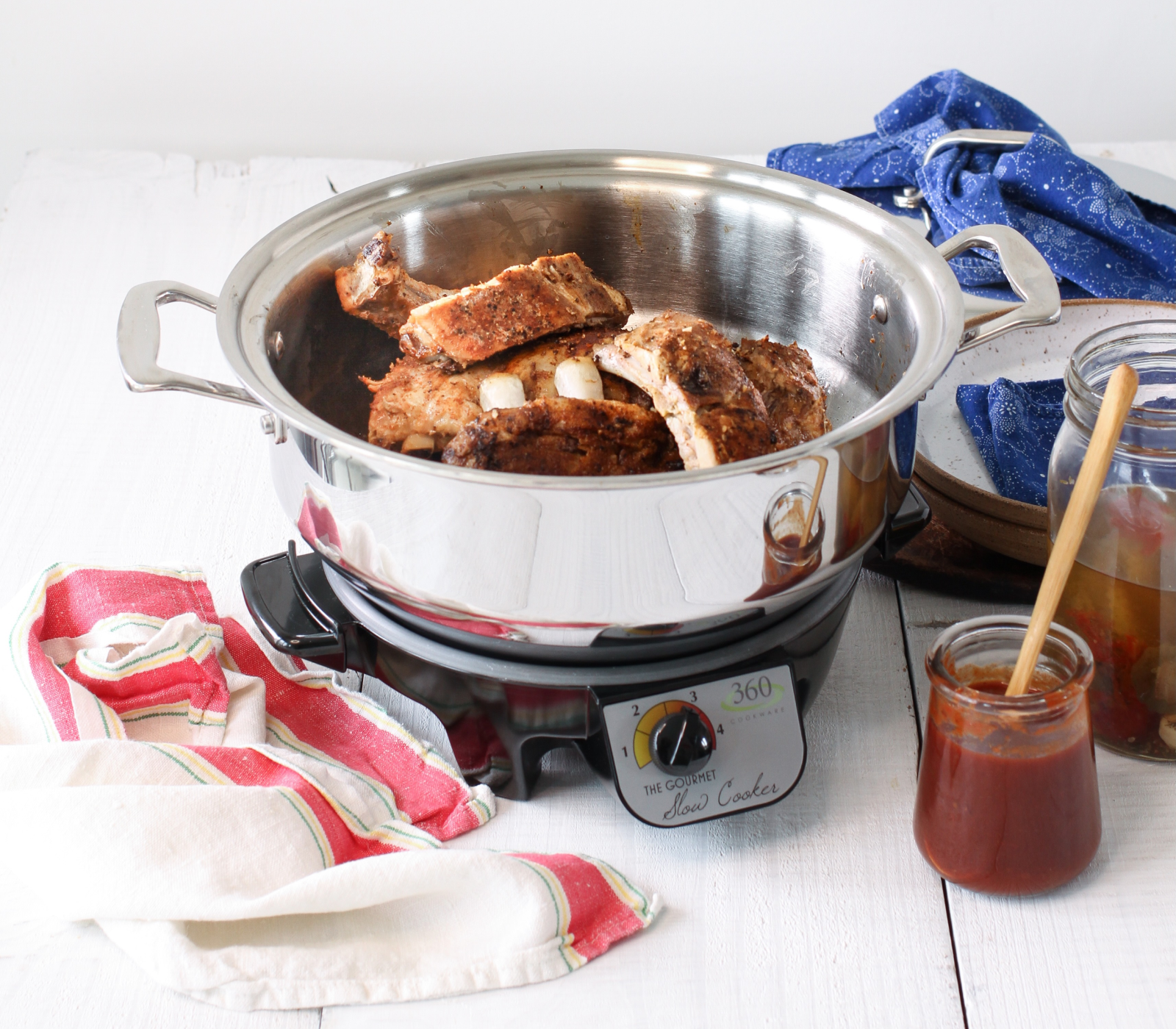 6-Quart Stockpot, Even Heat, Stainless Steel, See-Through Lid